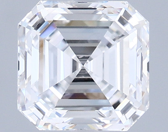 1.30 Carat Asscher Shaped, Excellent Cut, D Color, VVS1 Clarity, IGI Certified Lab Grown Diamond
