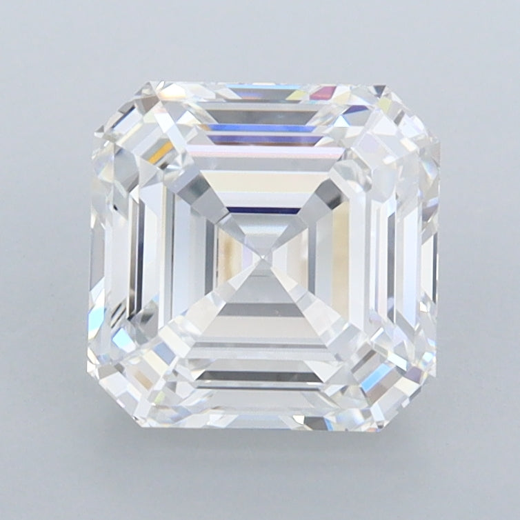 2.02 Carat Asscher Shaped, Ideal Cut, D Color, VVS1 Clarity, IGI Certified Lab Grown Diamond