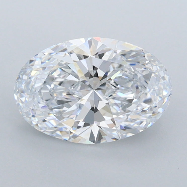 1.25 Carat Oval Shaped, Excellent Cut, E Color, VVS1 Clarity, IGI Certified Lab Grown Diamond