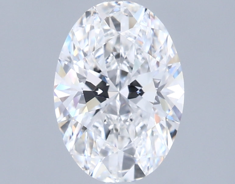 1.23 Carat Oval Shaped, Ideal Cut, D Color, IF Clarity, IGI Certified Lab Grown Diamond
