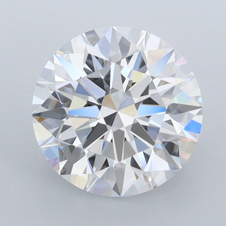 1.94 Carat Round Shaped, Ideal Cut, D Color, VVS1 Clarity, IGI Certified Lab Grown Diamond
