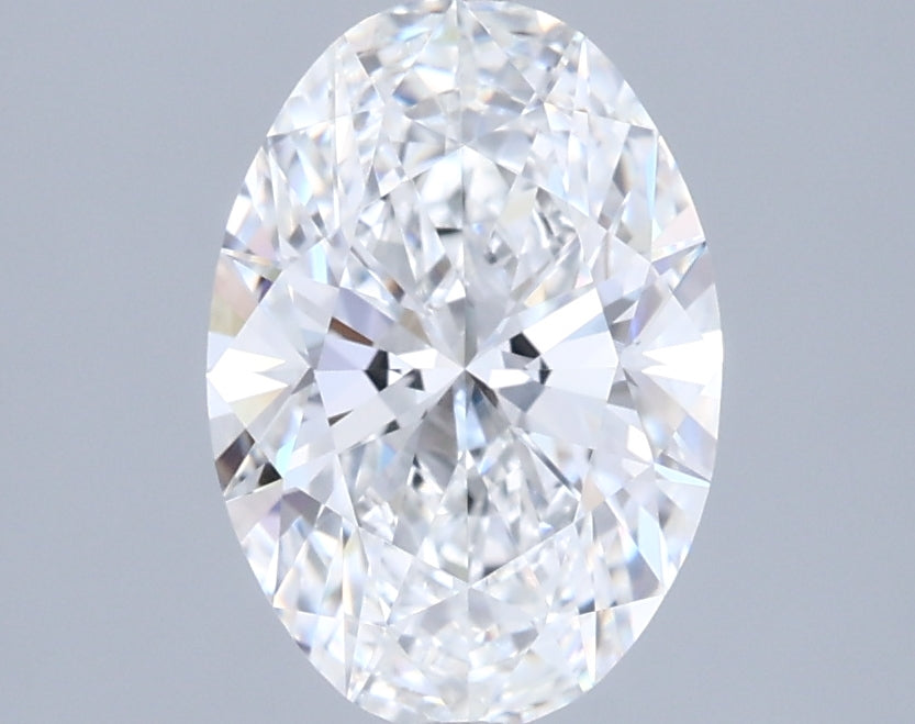 1.59 Carat Oval Shaped, Ideal Cut, E Color, IF Clarity, IGI Certified Lab Grown Diamond