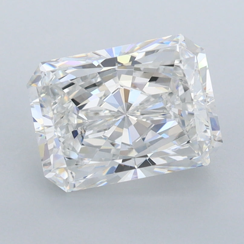 2.00 Carat Radiant Shaped, Excellent Cut, E Color, VVS1 Clarity, IGI Certified Lab Grown Diamond