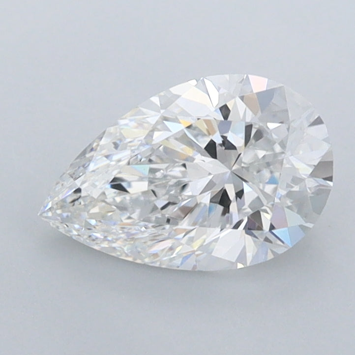 1.03 Carat Pear Shaped, Excellent Cut, D Color, VVS1 Clarity, IGI Certified Lab Grown Diamond