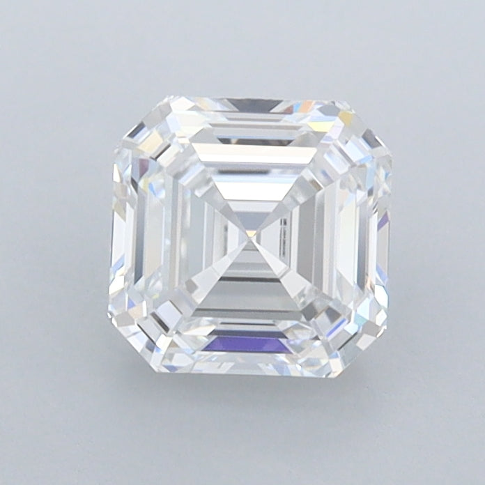 1.00 Carat Asscher Shaped, Ideal Cut, D Color, VVS1 Clarity, IGI Certified Lab Grown Diamond