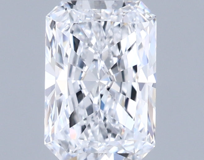 1.05 Carat Radiant Shaped, Ideal Cut, D Color, VVS1 Clarity, IGI Certified Lab Grown Diamond