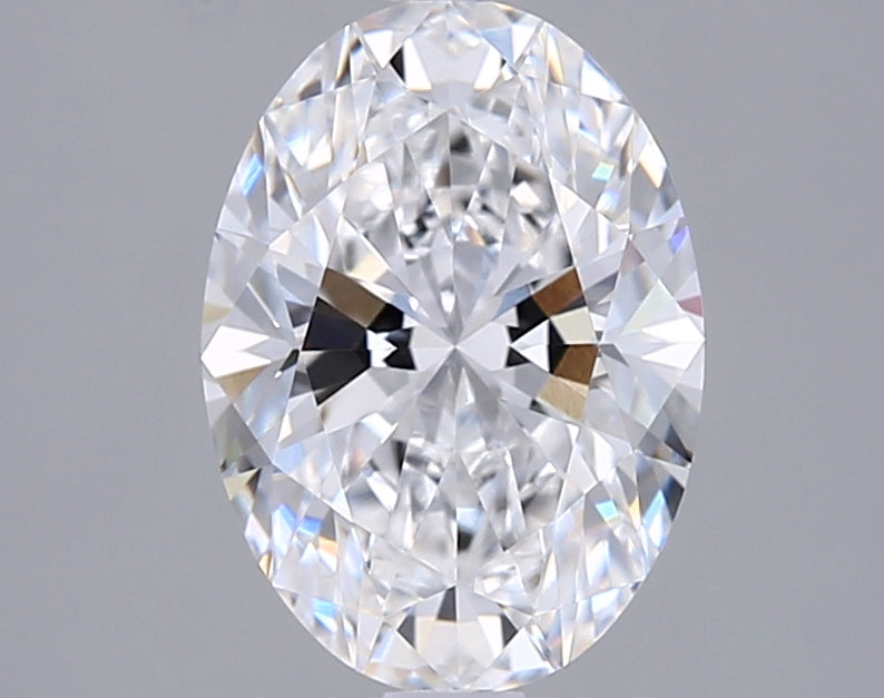1.52 Carat Oval Shaped, Ideal Cut, E Color, VVS1 Clarity, IGI Certified Lab Grown Diamond