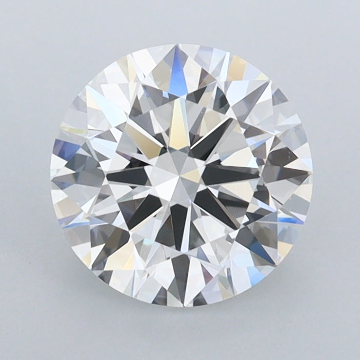 1.58 Carat Round Shaped, Ideal Cut, D Color, IF Clarity, IGI Certified Lab Grown Diamond