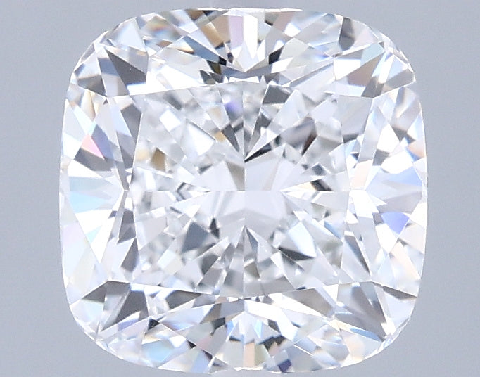 2.40 Carat Cushion Shaped, Ideal Cut, E Color, VVS1 Clarity, IGI Certified Lab Grown Diamond