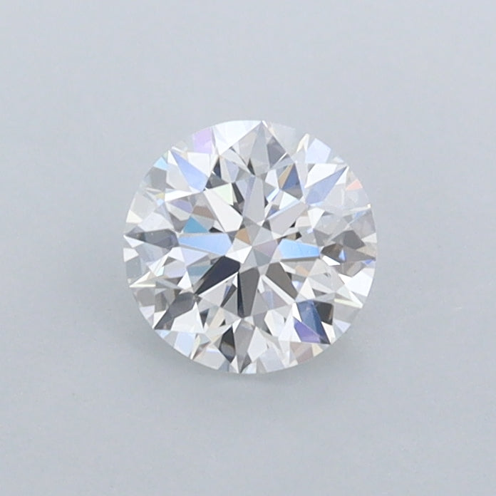 0.48 Carat Round Shaped, Ideal Cut, D Color, FL Clarity, IGI Certified Lab Grown Diamond