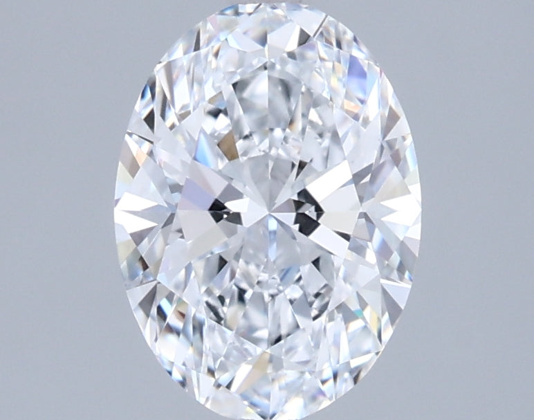 1.53 Carat Oval Shaped, Ideal Cut, D Color, VVS1 Clarity, IGI Certified Lab Grown Diamond