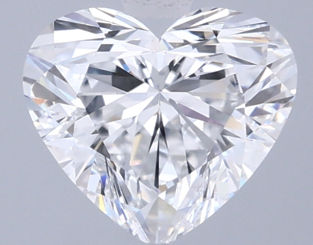 1.56 Carat Heart Shaped, Ideal Cut, D Color, VVS1 Clarity, IGI Certified Lab Grown Diamond