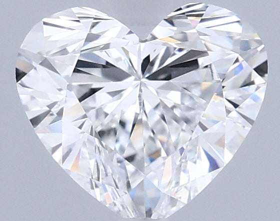 1.01 Carat Heart Shaped, Ideal Cut, D Color, VVS1 Clarity, IGI Certified Lab Grown Diamond