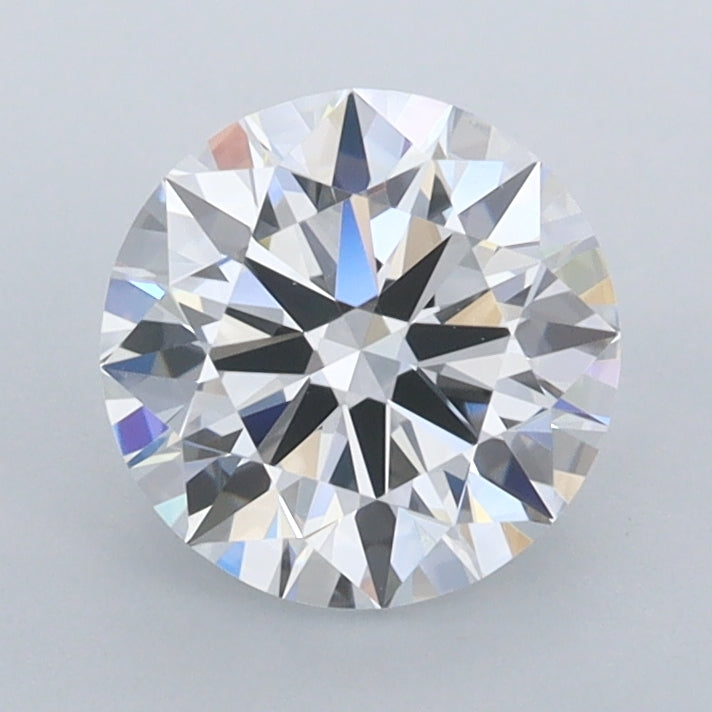 1.47 Carat Round Shaped, Ideal Cut, E Color, FL Clarity, IGI Certified Lab Grown Diamond