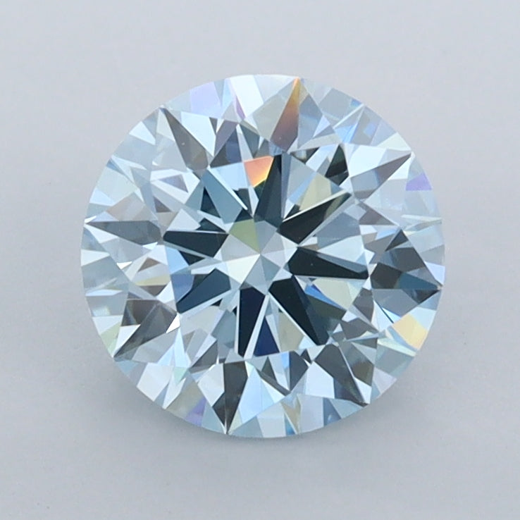 1.45 Carat Round Shaped, Ideal Cut, VVS1 Clarity, IGI Certified Lab Grown Diamond