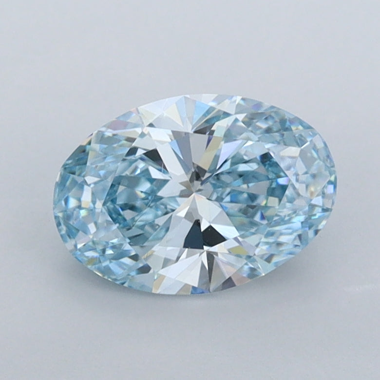 1.06 Carat Oval Shaped, Ideal Cut, VVS2 Clarity, IGI Certified Lab Grown Diamond