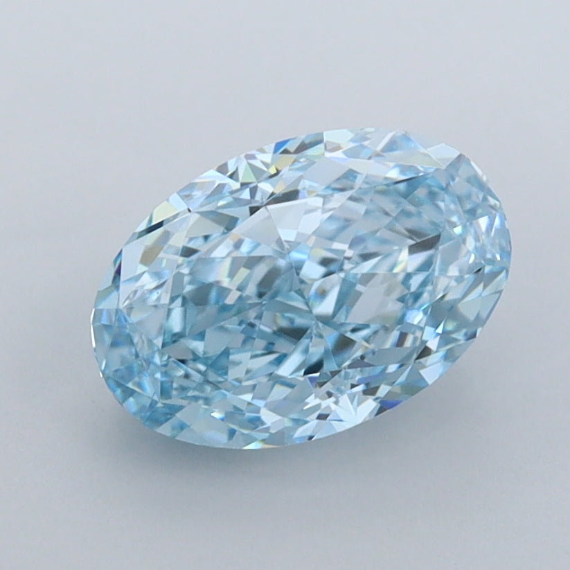 1.67 Carat Oval Shaped, Very Good Cut, VVS1 Clarity, IGI Certified Lab Grown Diamond