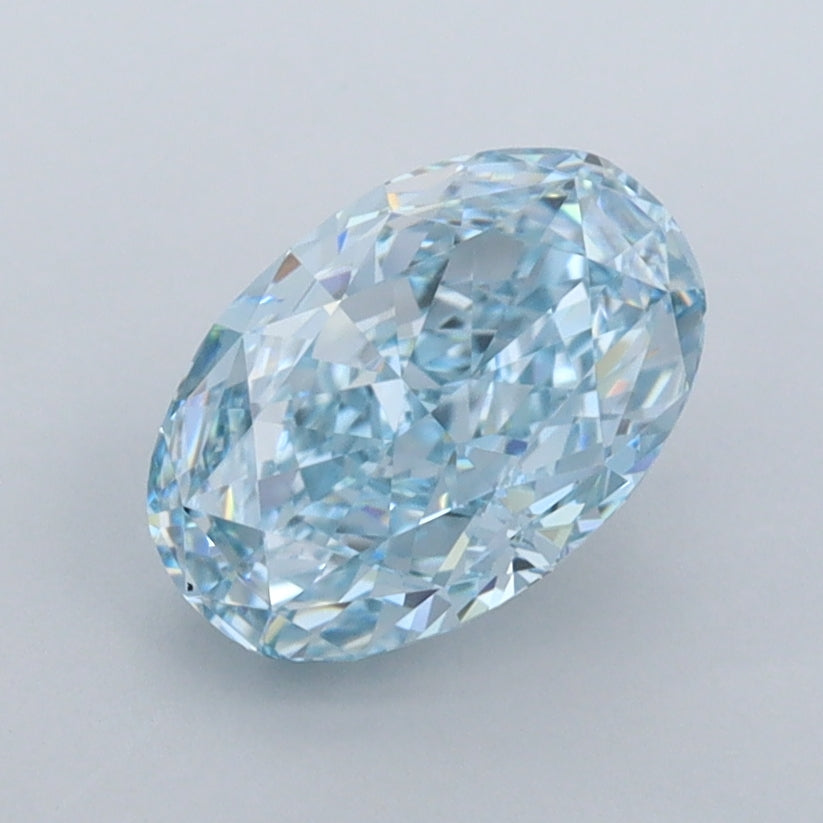 1.54 Carat Oval Shaped, Excellent Cut, VVS1 Clarity, IGI Certified Lab Grown Diamond