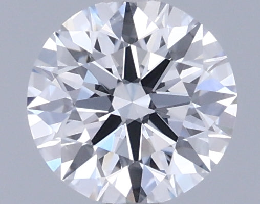 0.58 Carat Round Shaped, Ideal Cut, D Color, VVS2 Clarity, IGI Certified Lab Grown Diamond