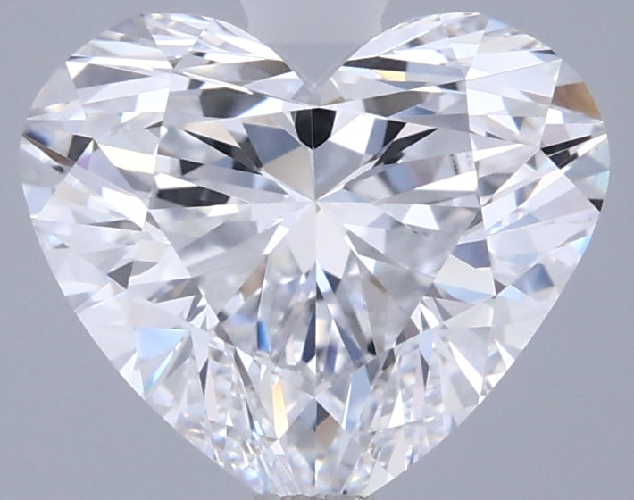 2.12 Carat Heart Shaped, Ideal Cut, D Color, VVS1 Clarity, IGI Certified Lab Grown Diamond