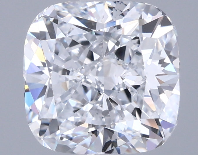 2.05 Carat Cushion Shaped, Ideal Cut, D Color, VVS1 Clarity, IGI Certified Lab Grown Diamond