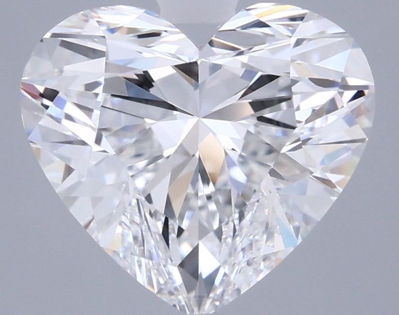 2.75 Carat Heart Shaped, Ideal Cut, E Color, VVS1 Clarity, IGI Certified Lab Grown Diamond