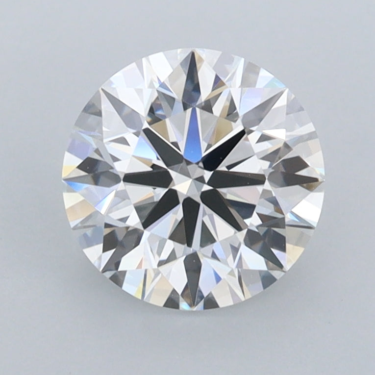 1.59 Carat Round Shaped, Ideal Cut, D Color, FL Clarity, IGI Certified Lab Grown Diamond