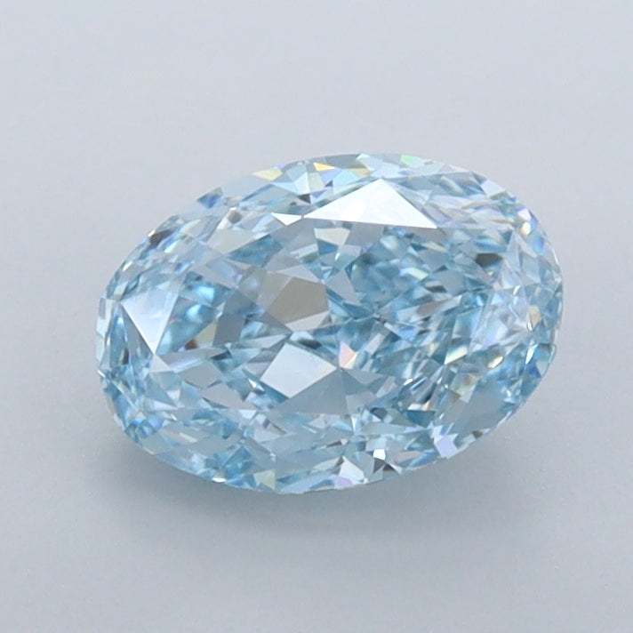 1.11 Carat Oval Shaped, Excellent Cut, VVS2 Clarity, IGI Certified Lab Grown Diamond