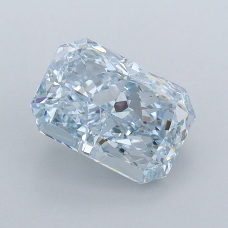 1.14 Carat Radiant Shaped, Excellent Cut, FL Clarity, IGI Certified Lab Grown Diamond