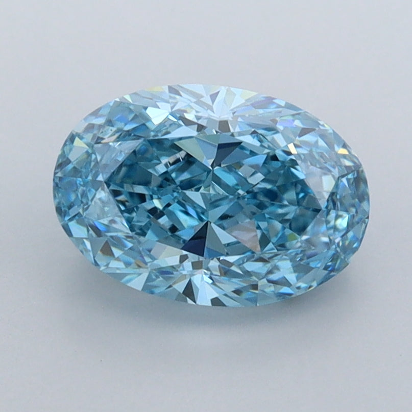 1.66 Carat Oval Shaped, Very Good Cut, VVS2 Clarity, IGI Certified Lab Grown Diamond