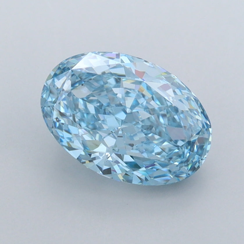 1.52 Carat Oval Shaped, Excellent Cut, VVS1 Clarity, IGI Certified Lab Grown Diamond