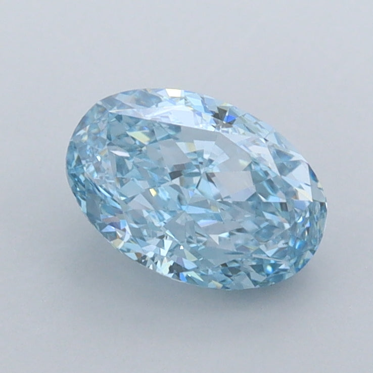 1.10 Carat Oval Shaped, Very Good Cut, VVS1 Clarity, IGI Certified Lab Grown Diamond