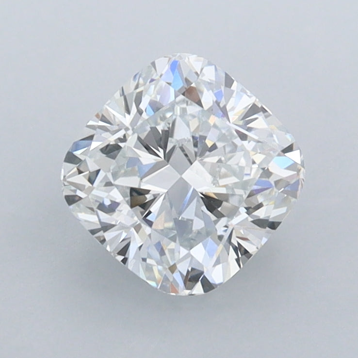 1.28 Carat Cushion Shaped, Ideal Cut, E Color, FL Clarity, IGI Certified Lab Grown Diamond
