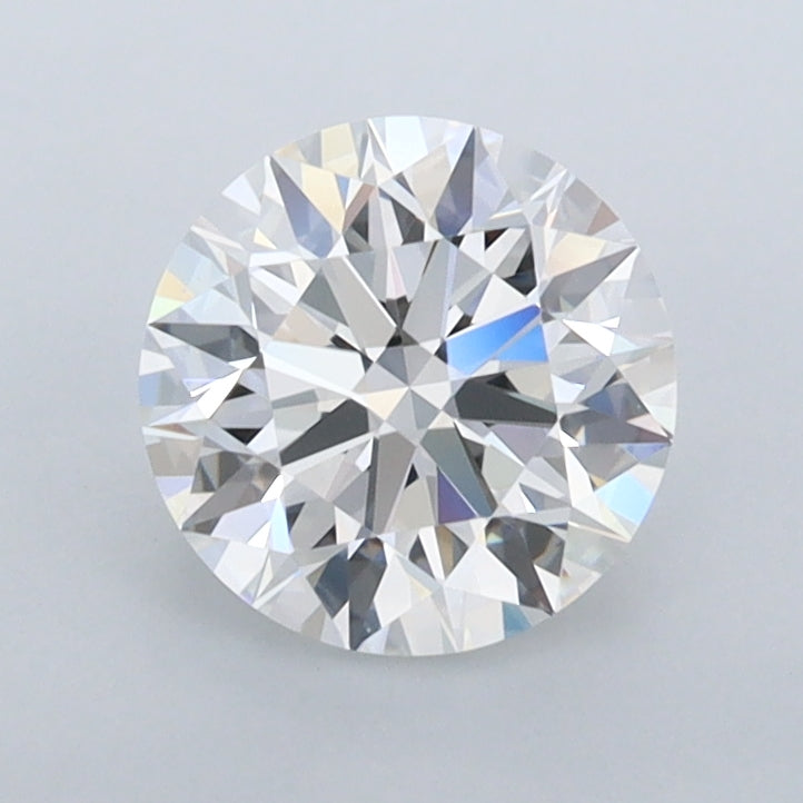 1.22 Carat Round Shaped, Ideal Cut, D Color, FL Clarity, IGI Certified Lab Grown Diamond