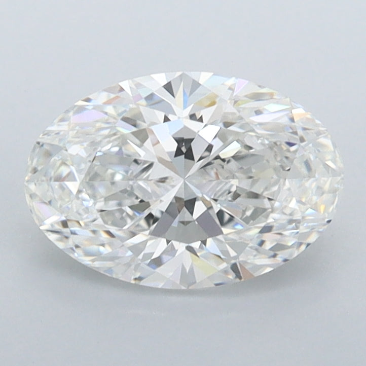 1.32 Carat Oval Shaped, Excellent Cut, E Color, FL Clarity, IGI Certified Lab Grown Diamond