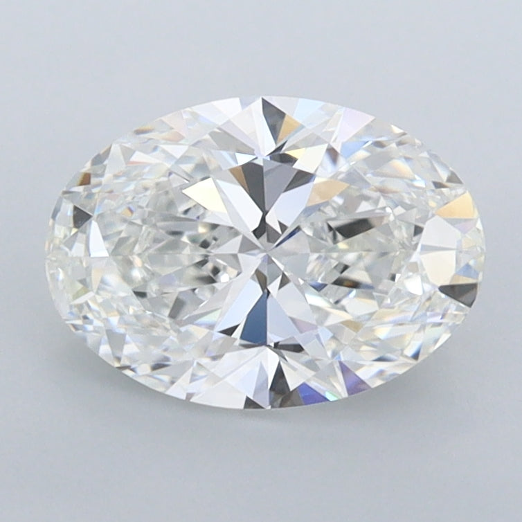1.40 Carat Oval Shaped, Ideal Cut, E Color, FL Clarity, IGI Certified Lab Grown Diamond