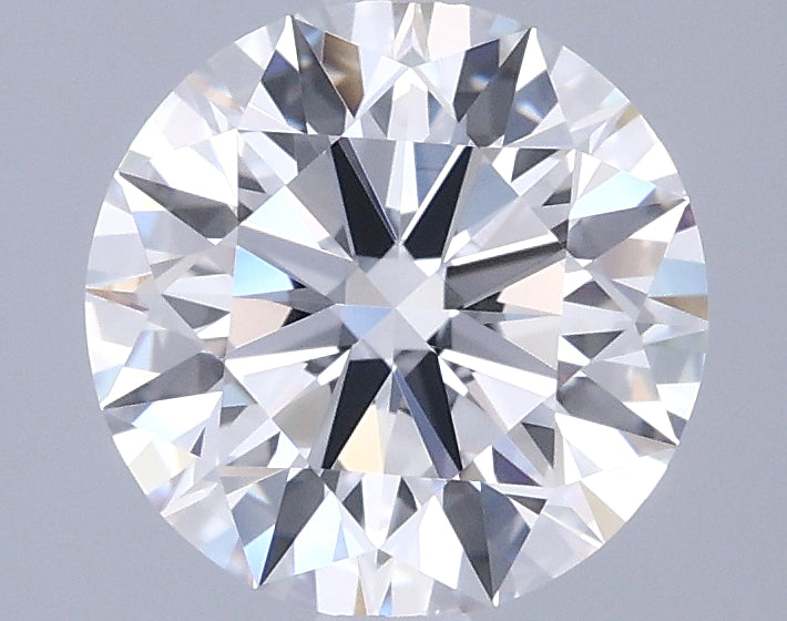 1.69 Carat Round Shaped, Ideal Cut, D Color, VVS1 Clarity, IGI Certified Lab Grown Diamond