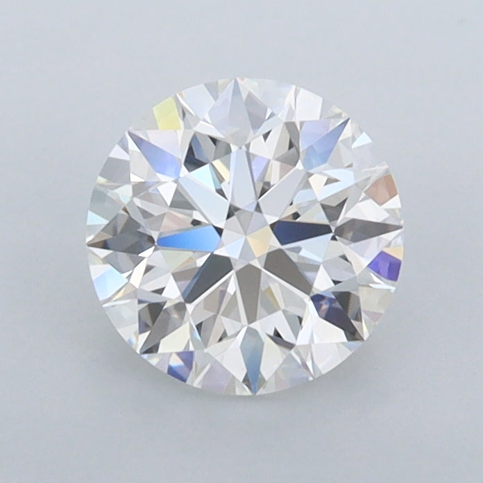 1.02 Carat Round Shaped, Ideal Cut, D Color, FL Clarity, IGI Certified Lab Grown Diamond