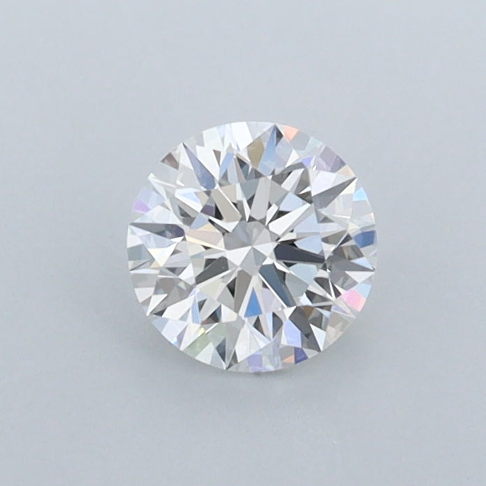 0.49 Carat Round Shaped, Ideal Cut, D Color, IF Clarity, IGI Certified Lab Grown Diamond