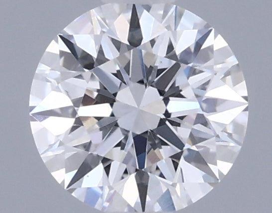 0.59 Carat Round Shaped, Ideal Cut, D Color, VS1 Clarity, IGI Certified Lab Grown Diamond