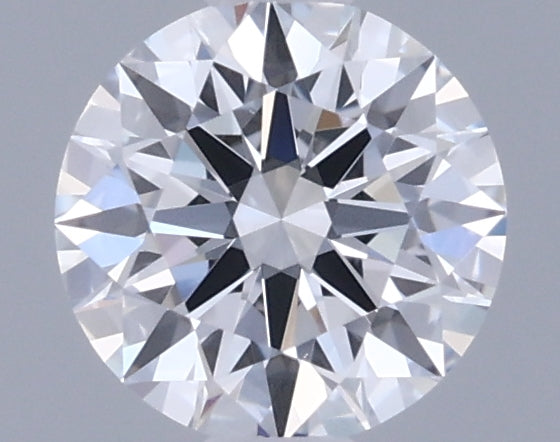 0.53 Carat Round Shaped, Ideal Cut, E Color, VVS2 Clarity, IGI Certified Lab Grown Diamond