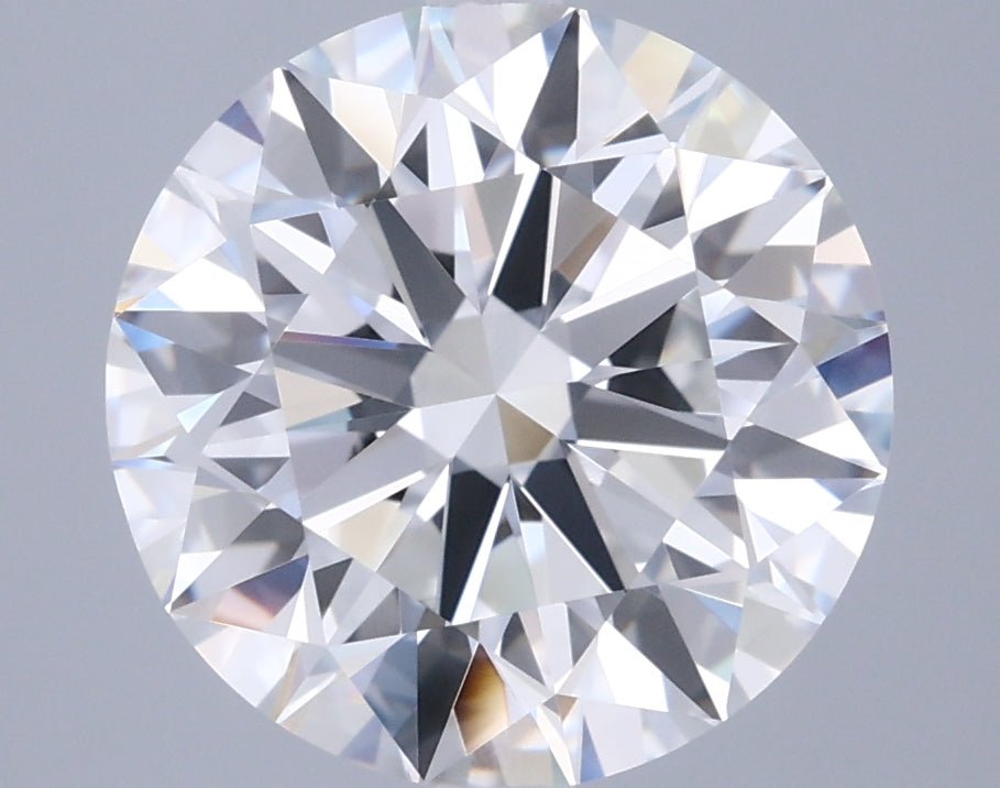 3.57 Carat Round Shaped, Ideal Cut, E Color, VVS1 Clarity, IGI Certified Lab Grown Diamond