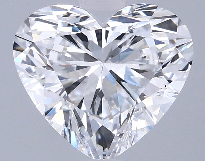 1.51 Carat Heart Shaped, Ideal Cut, D Color, VVS1 Clarity, IGI Certified Lab Grown Diamond