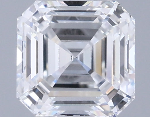 1.03 Carat Asscher Shaped, Ideal Cut, E Color, VVS1 Clarity, IGI Certified Lab Grown Diamond
