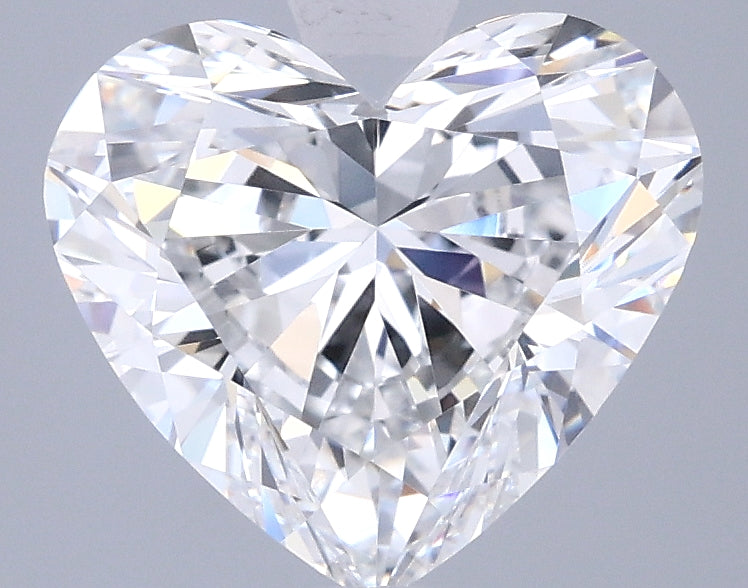 2.08 Carat Heart Shaped, Excellent Cut, E Color, VVS1 Clarity, IGI Certified Lab Grown Diamond