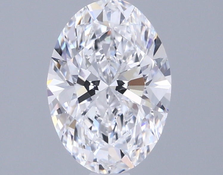 1.12 Carat Oval Shaped, Excellent Cut, D Color, VVS1 Clarity, IGI Certified Lab Grown Diamond