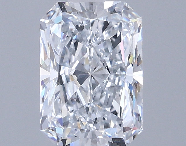 1.08 Carat Radiant Shaped, Ideal Cut, E Color, VVS1 Clarity, IGI Certified Lab Grown Diamond