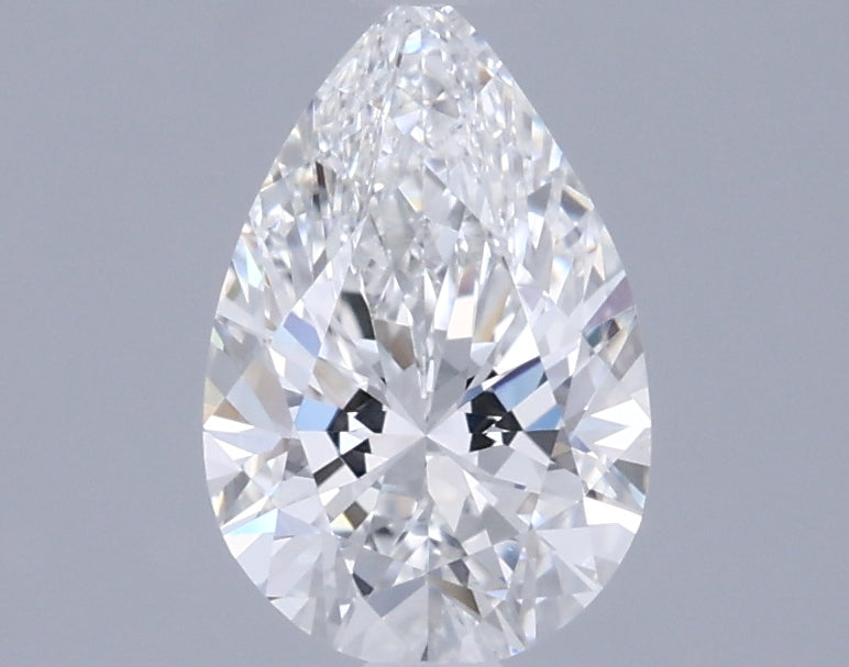 1.00 Carat Pear Shaped, Excellent Cut, E Color, VVS1 Clarity, IGI Certified Lab Grown Diamond
