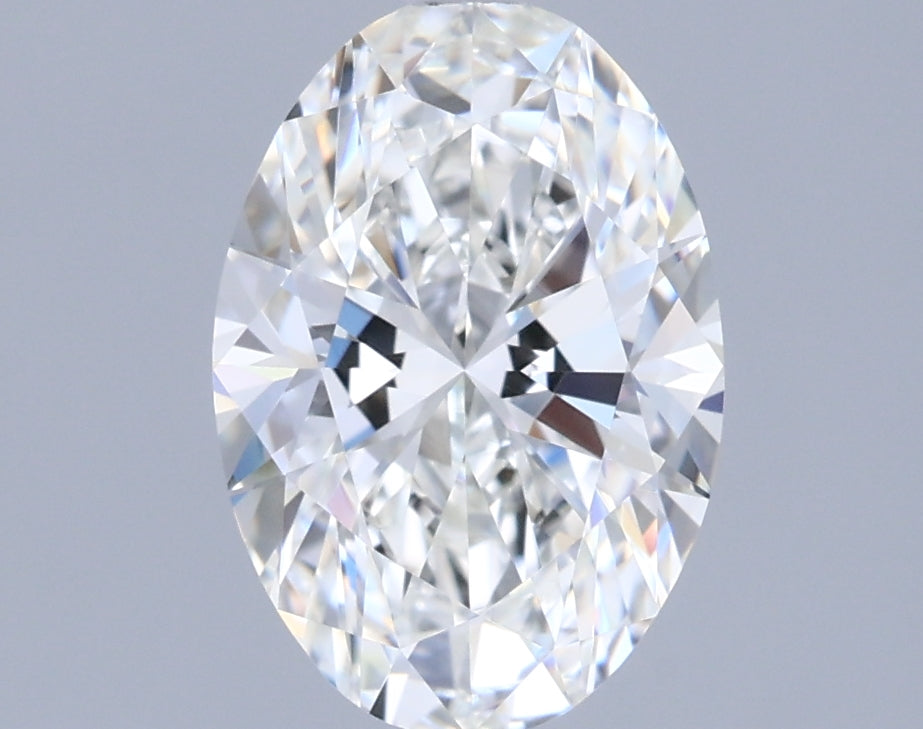 1.26 Carat Oval Shaped, Excellent Cut, G Color, VVS2 Clarity, IGI Certified Lab Grown Diamond