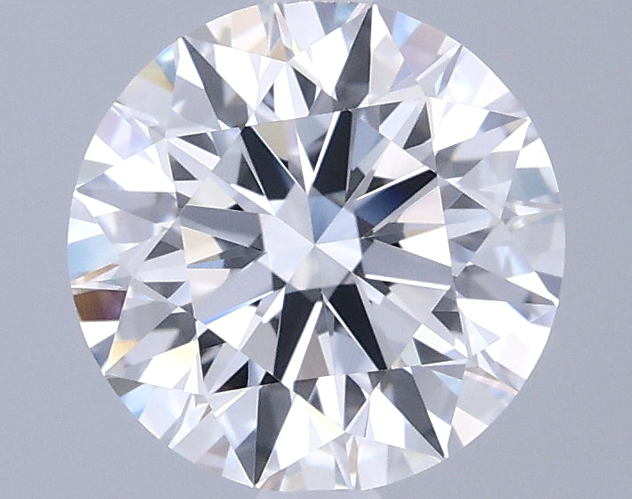 1.65 Carat Round Shaped, Ideal Cut, D Color, VVS1 Clarity, IGI Certified Lab Grown Diamond